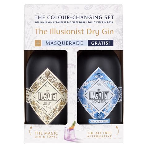 [Aldi Süd] The Illusionist Dry Gin plus Masquerade Alc Free